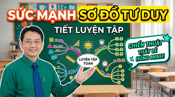 Thầy MInh đã tạo được sơ đồ tư duy